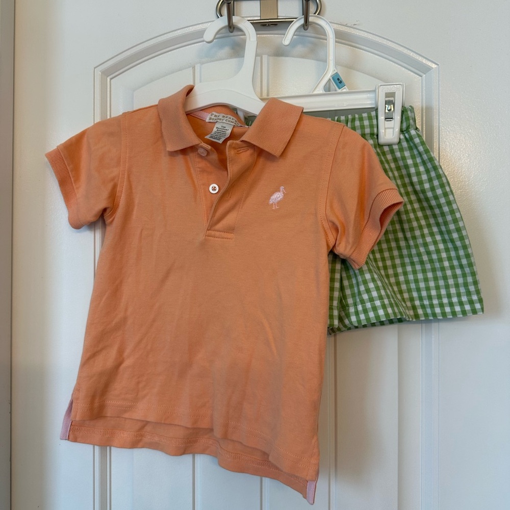 Beaufort Bonnet Co Toddler Boys Polo and Shorts Set